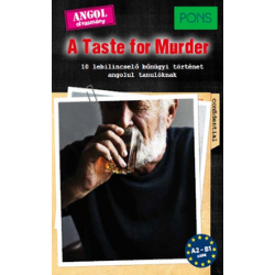 PONS A Taste for Murder - angol krimi, olvasmány