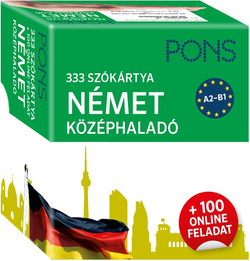 PONS Szókártyák Német kezdő - Online feladatok