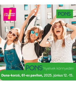 PONS a 96. Ünnepi Könyvhéten