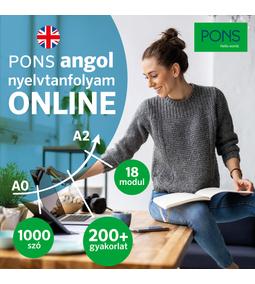 Komplett online nyelvtanfolyam remek áron a PONS-nál!