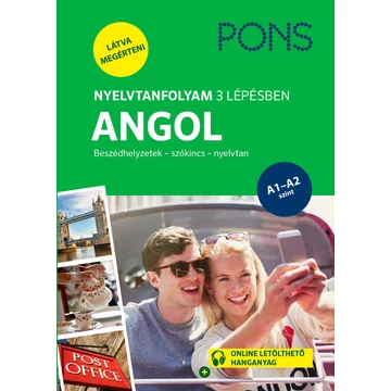 PONS Nyelvtanfolyam 3 lépésben ANGOL