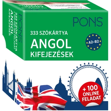 PONS 333 szókártya Angol kifejezések plusz 100 online feladat