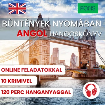 PONS Bűntények nyomában – ANGOL hangoskönyv