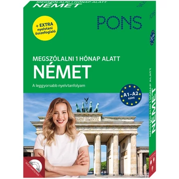PONS Megszólalni 1 hónap alatt Német plusz CD és ONLINE hanganyag PONS Megszólalni 1 hónap alatt Német plusz CD és ONLINE hanganyag