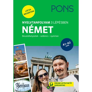 PONS Nyelvtanfolyam 3 lépésben NÉMET