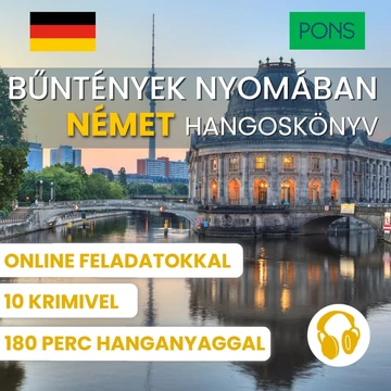 PONS Bűntények nyomában - NÉMET hangoskönyv