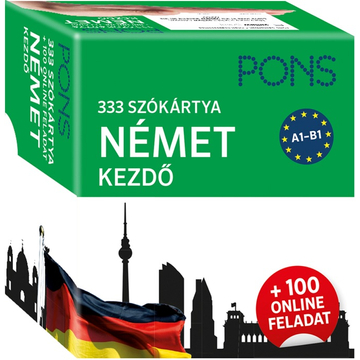PONS 333 szókártya Német kezdő plusz 100 online feladat