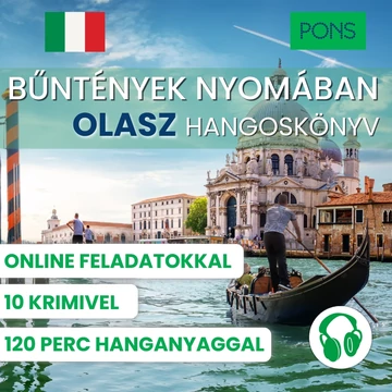 PONS Bűntények nyomában - OLASZ hangoskönyv