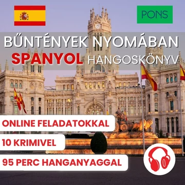 PONS Bűntények nyomában - SPANYOL hangoskönyv