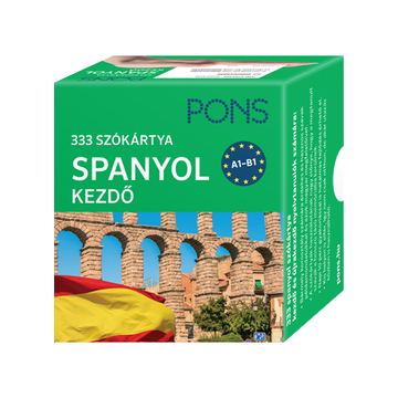  PONS Szókártyák Spanyol Kezdő 333 Szó