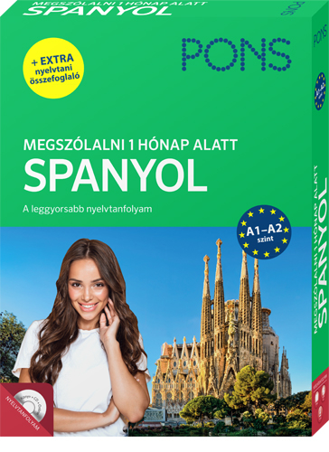 PONS Megszólalni 1 hónap alatt SPANYOL nyelvkönyv -  Tanulj spanyolul a PONS nyelvkönyveivel!