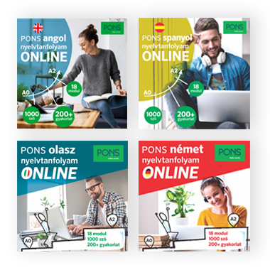 PONS online nyelvtanfolyamok - Online nyelvtanulás appok, alkalmazások