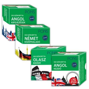 Szókincsbővítés hatékonyan - PONS szókártyák