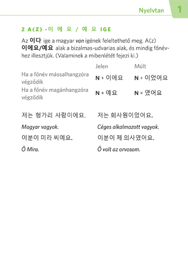 PONS KOREAI Nyelvkönyv kezdőknek - A koreai ige