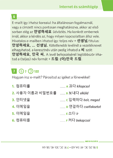 PONS KOREAI Nyelvkönyv kezdőknek - E-mail írás