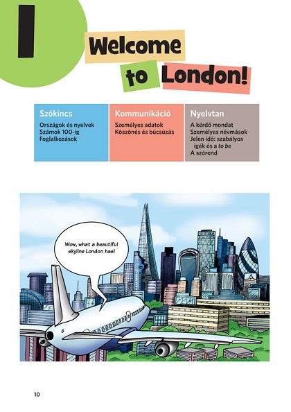 PONS Angol képregény nyelvtanfolyam kezdőknek - Welcome to London!