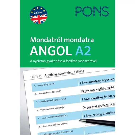  PONS Mondatról mondatra Angol A2