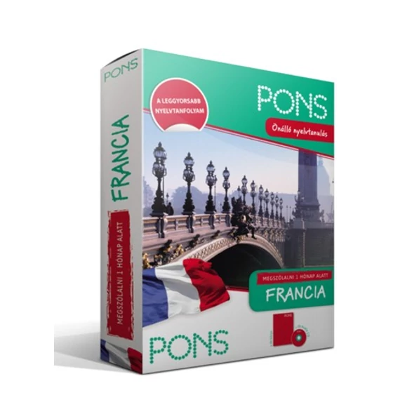  PONS Megszólalni 1 hónap alatt könyv és CD Francia