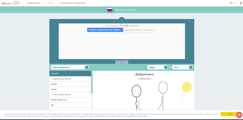 Loecsen.com - Orosz online nyelvtanulás
