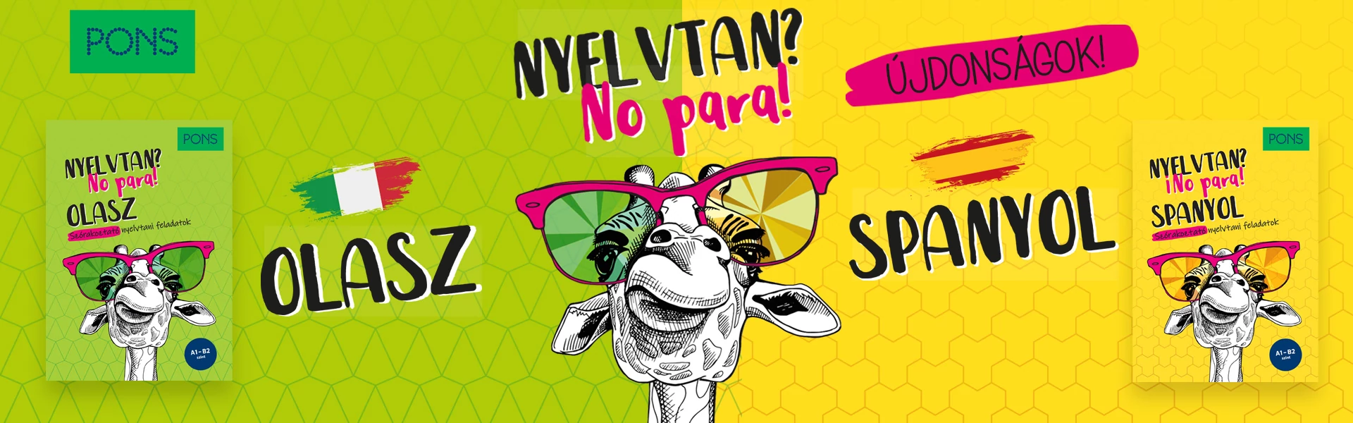ÚJ Olasz és spanyol Nyelvtan? No Para!