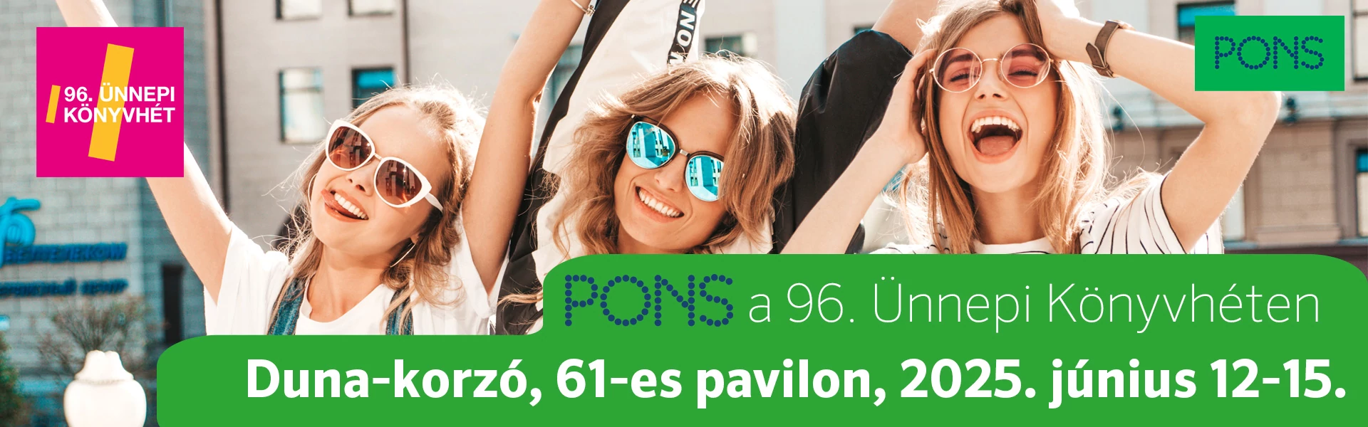 PONS a 96. Ünnepi Könyvhéten